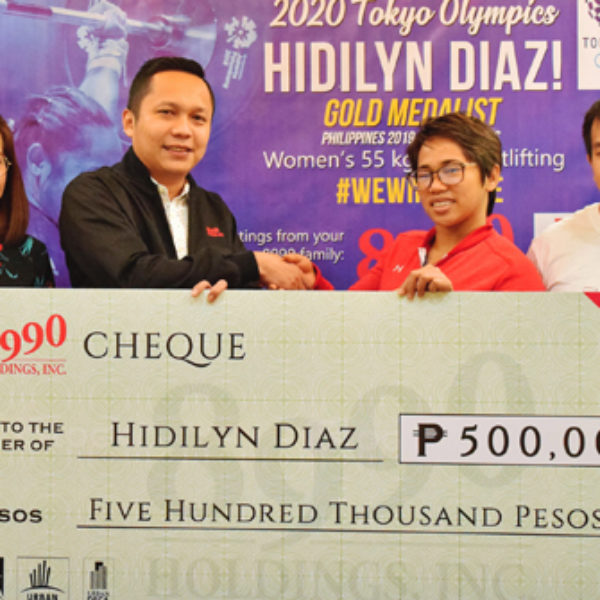 Hidilyn Diaz for 8990 Holdings Inc